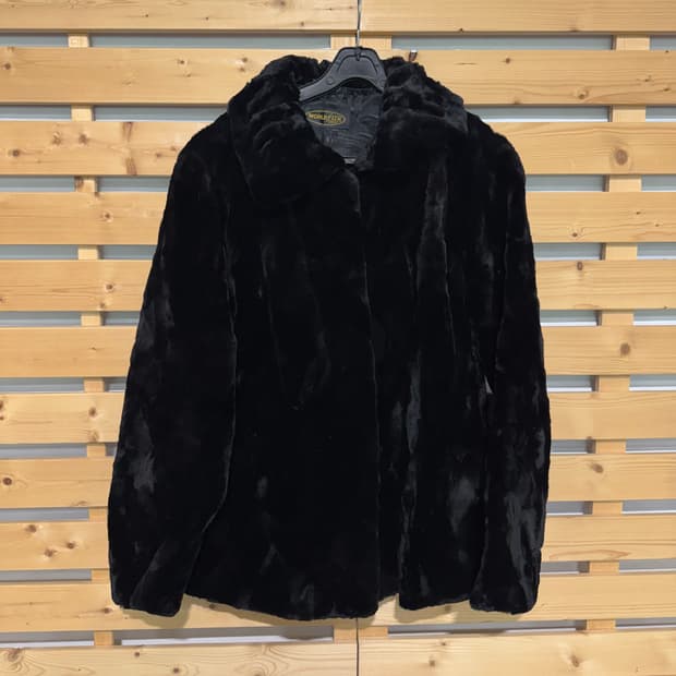 깎은 밍크 자켓