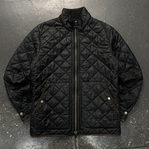 100 라코스테 퀄팅 자켓