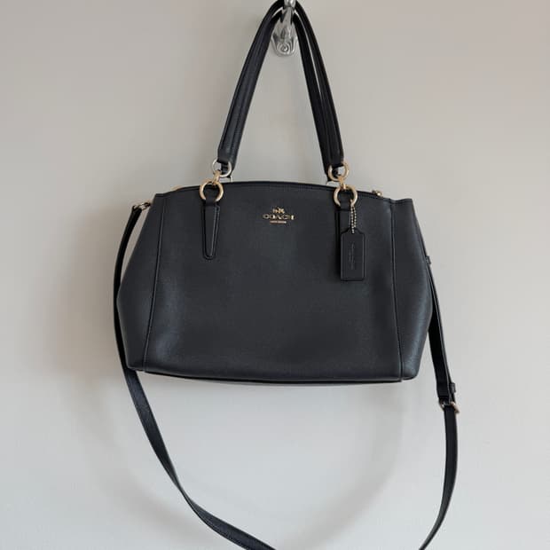 코치(COACH) 레더 숄더백(크로스 가능)