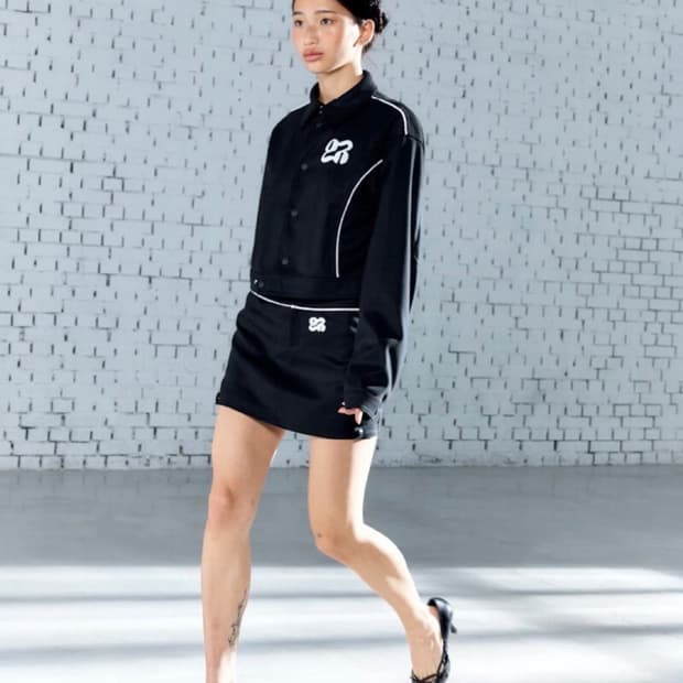 (새상품) Glowny 글로니 스웨이드 스커트 JADEN SUEDE SK