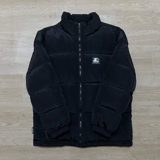 스타터 키즈 덕다운 와펜 푸퍼 패딩 점퍼 [블랙] 155