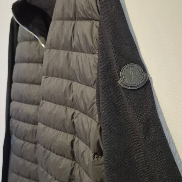 몽클레어남성니트패딩