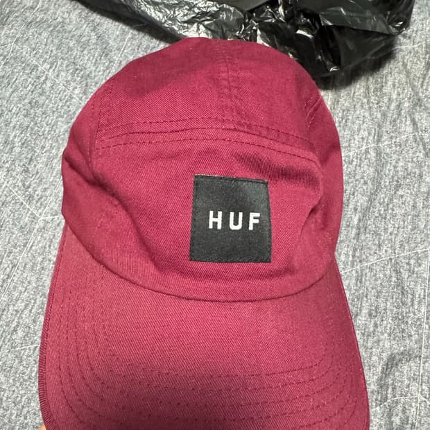 HUF 볼캡 버건디