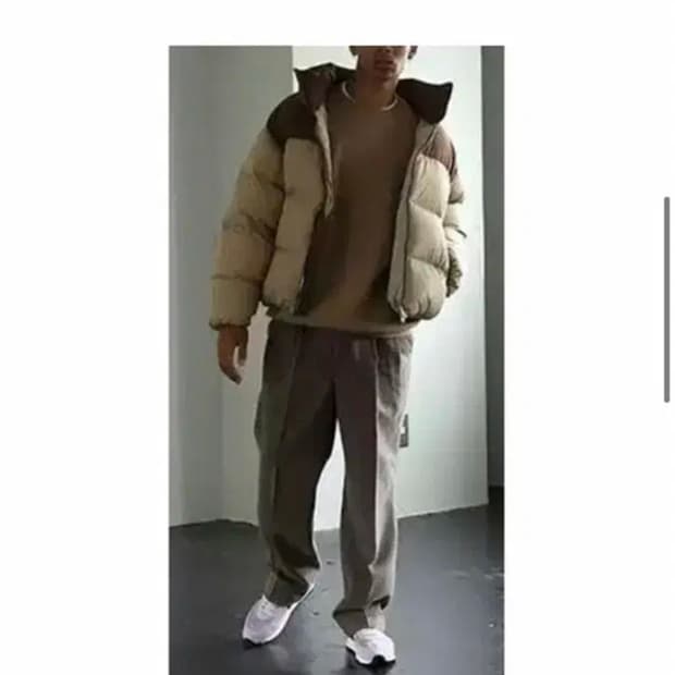 BEAMS패딩m 100 