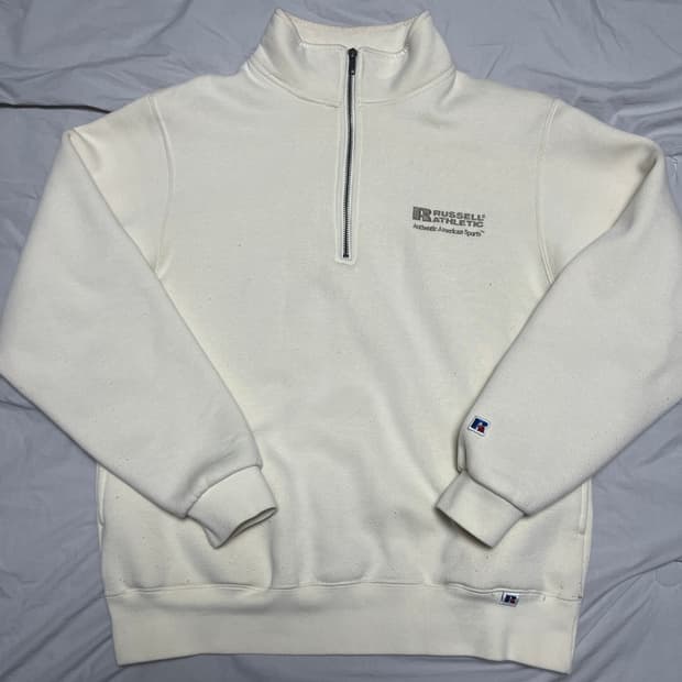 러셀 애슬레틱 하프집업 맨투맨 스웻셔츠