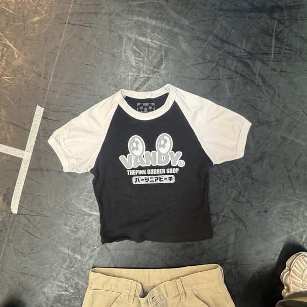 Vandy the pink baby tee