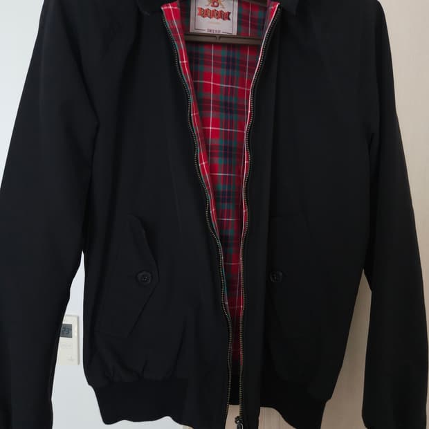 바라쿠타 G9 해링턴 자켓(블랙, 40)