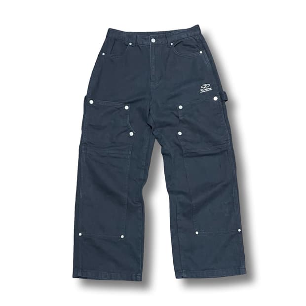 [30] 트래블 워크샵 더블니 카펜터 워크팬츠 블랙