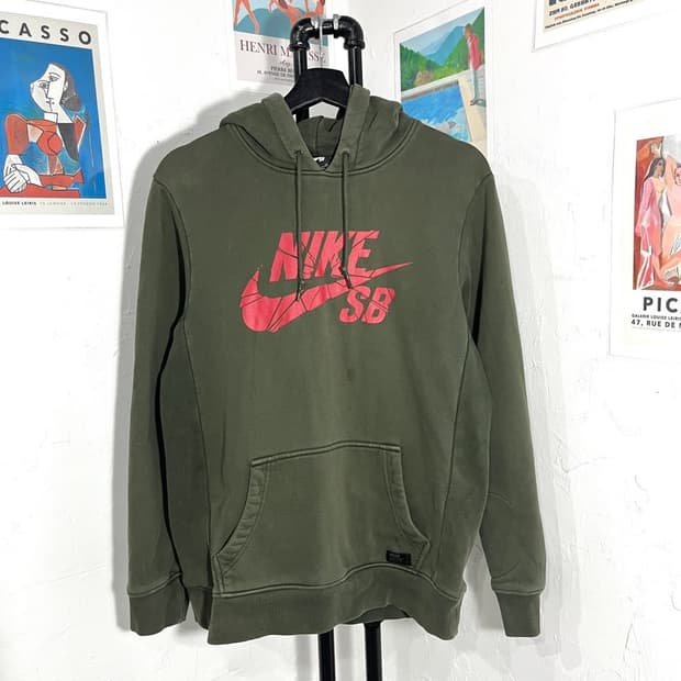 나이키 sb 빅로고 후드티
