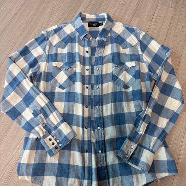 rrl 더블알엘 웨스턴 셔츠 xl 김원중 이동휘