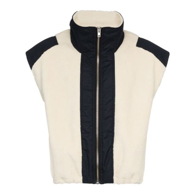 GMBH Browns Mathis 플리스 퍼 베스트 자켓