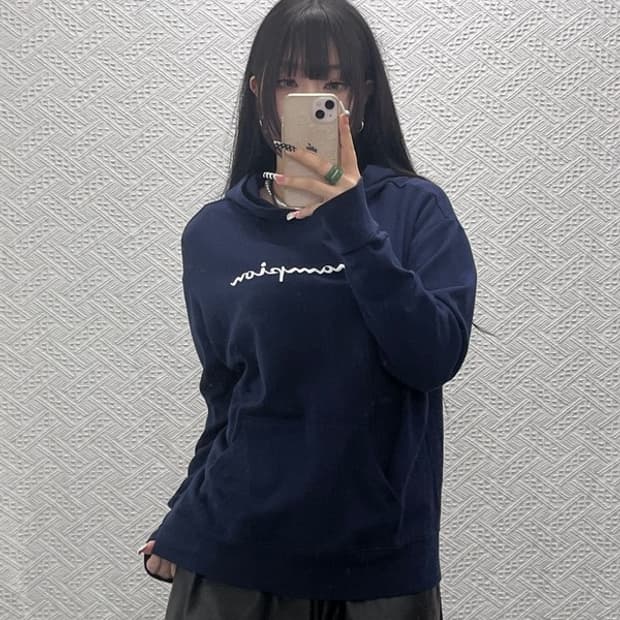 챔피온 올드스쿨 빈티지 캐주얼 빅로고 후드티 M C10229