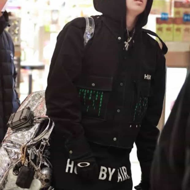 후드바이에어 트러커 자켓