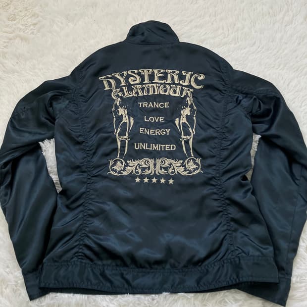 양홍원착용) 히스테릭 글래머 블루종