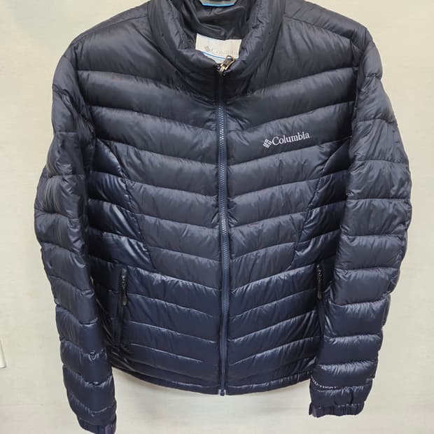 컬럼비아 구스다운 경량패딩 L