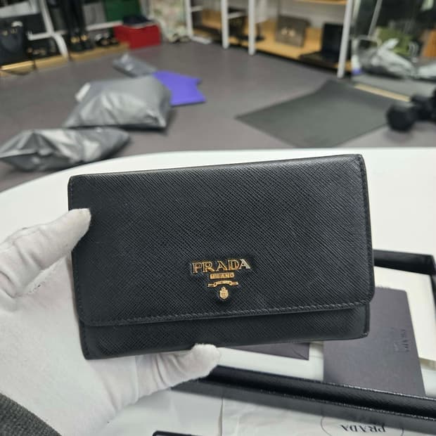 [A급컨디션]프라다 사피아노 카드지갑