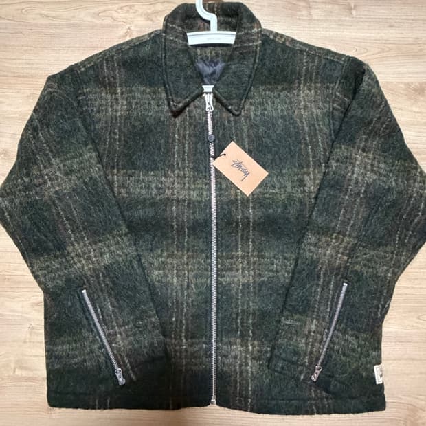 스투시 모헤어 클럽 자켓 L