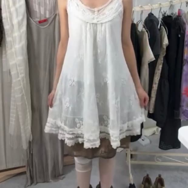 코바빈티지 레이스원피스