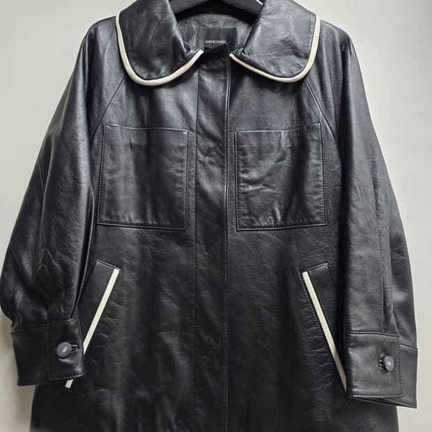 새상품)emcee 엠씨 이태리양가죽자켓 55~66