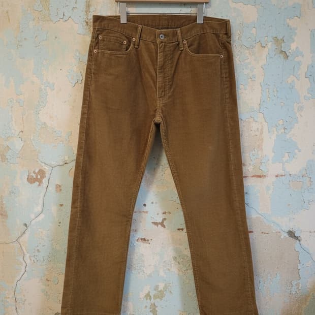 리바이스 513 코듀로이 바지 W36 L34
