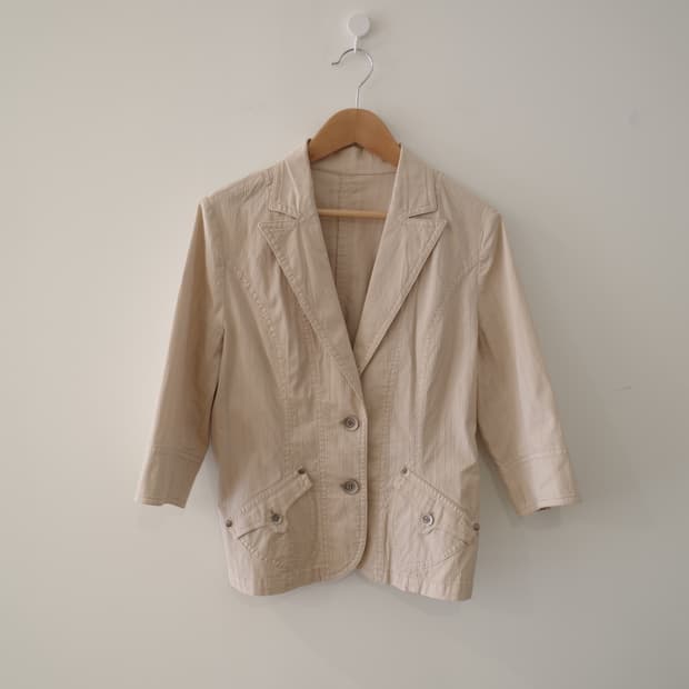 Beige Jacket