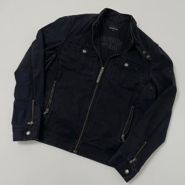 캘빈클라인진 자켓