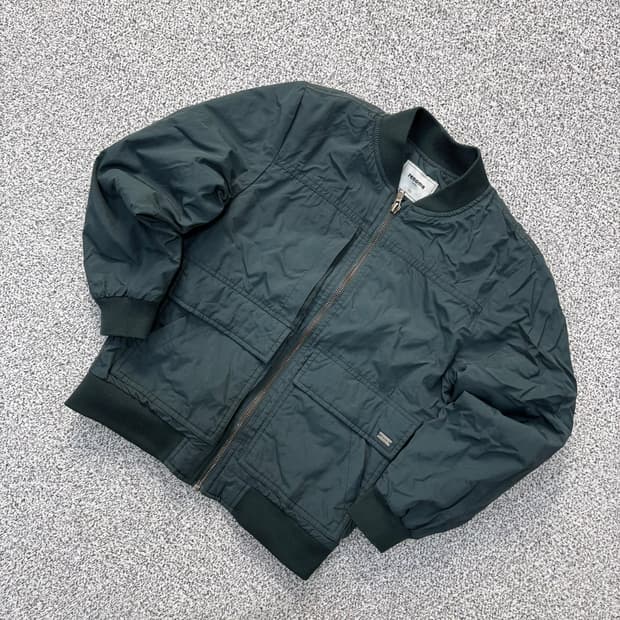 130 레노마 키즈 누빔 블루종 자켓 0401J