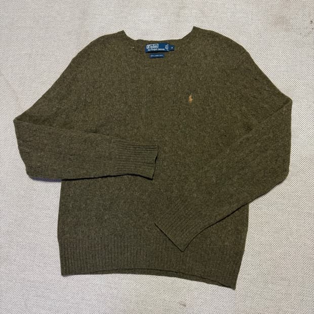 폴로 랄프로렌 램스울 니트