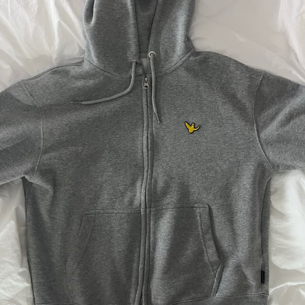 와릿이즌 그레이 후드집업