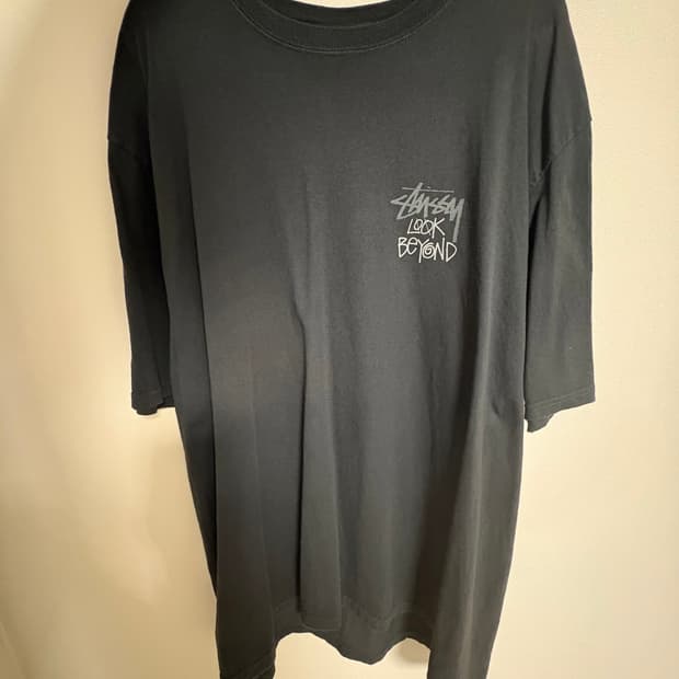 스투시 룩 비욘드 피그먼트 다이드 반팔