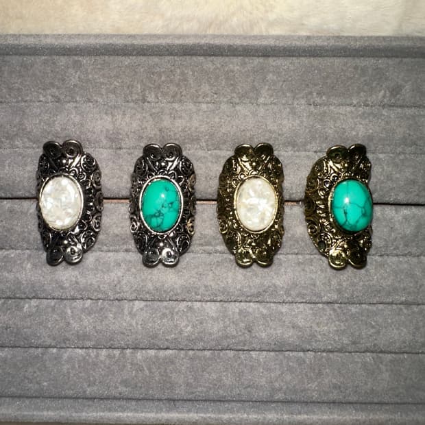 오리엔탈 고스펑크 반지