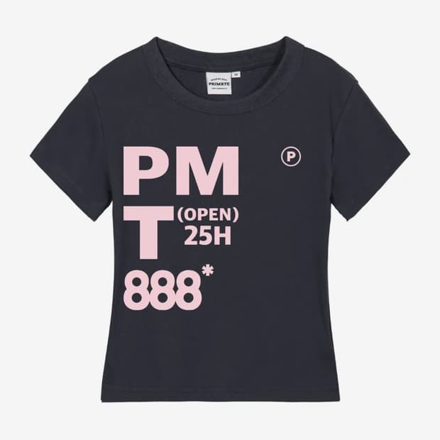 MONO DAYS 여성 슬림핏 반팔티셔츠