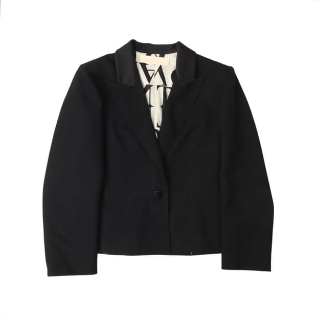 발렌티노 스트럭쳐 1B 라나 울 블레이저 자켓