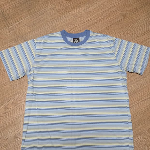썬러브 Striped AllDay Tee Yellow