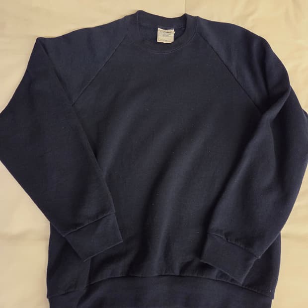 프루트오브더룸 90s 무지 라글란 맨투맨