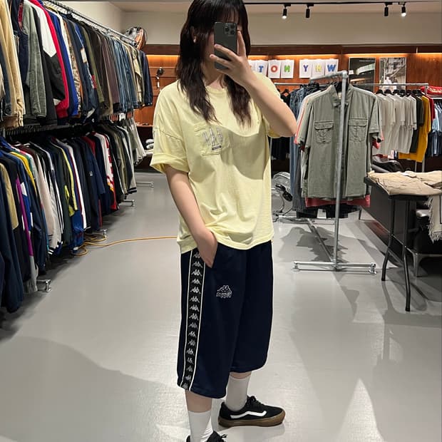 KAPPA 올드스쿨 사이드라인 6부 팬츠