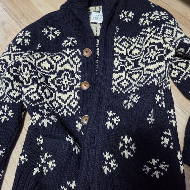 hr.ranch market 숄카라 가디건 M싸이즈