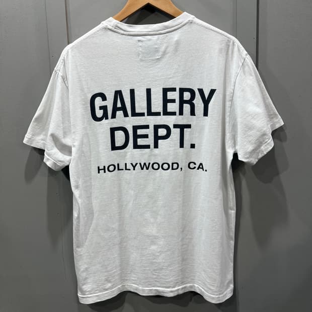 M 갤러리 디파트먼트(Gallery Dept.)수베니어 반팔 티셔츠