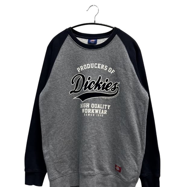 디키즈 올드스쿨 레글런 맨투맨 그레이/네이비