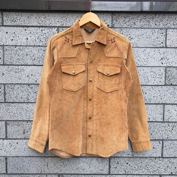 80s USA 리 Lee Separate-Lees 코듀로이 웨스턴 자켓