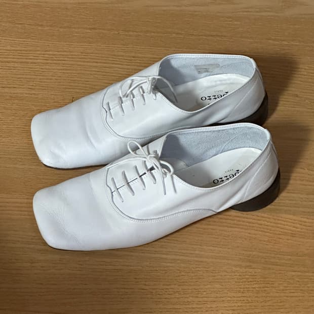 Jacquemus 자크뮈스 x 레페토 지지 더비슈즈 화이트 43