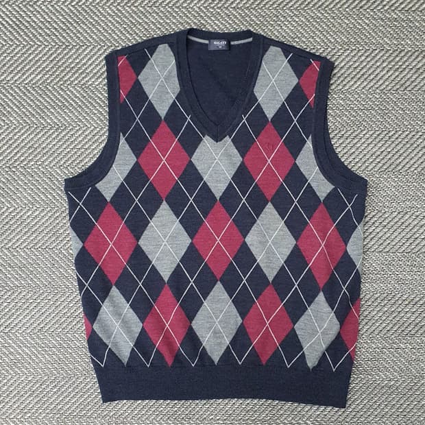 갤럭시 니트 조끼 남자105