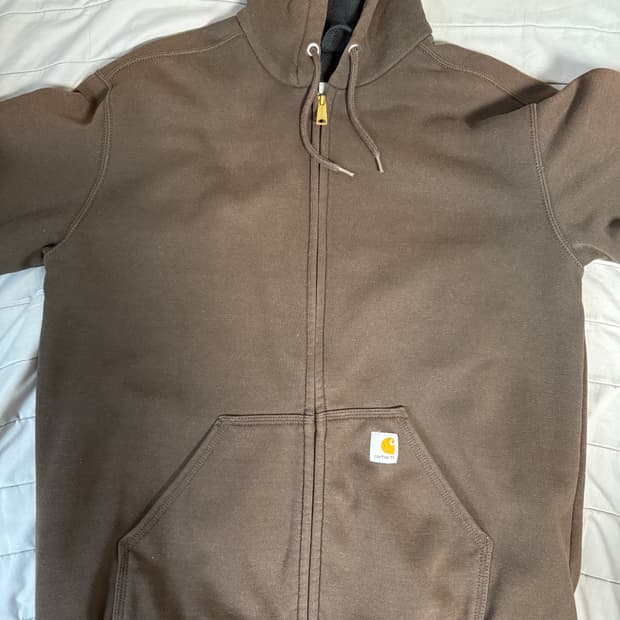 칼하트 써멀 후드집업 다크브라운 M