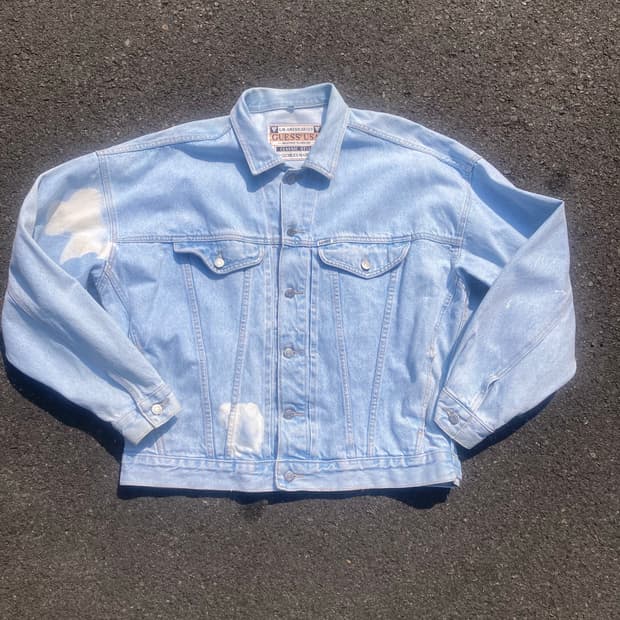 90s guess georges marciano denim jacket