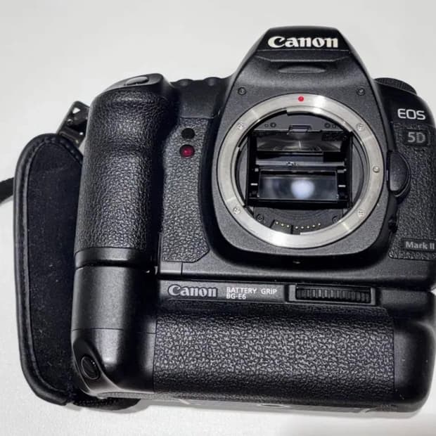 캐논 EOS Mark ll 세로그립 포함 카메라 dslr