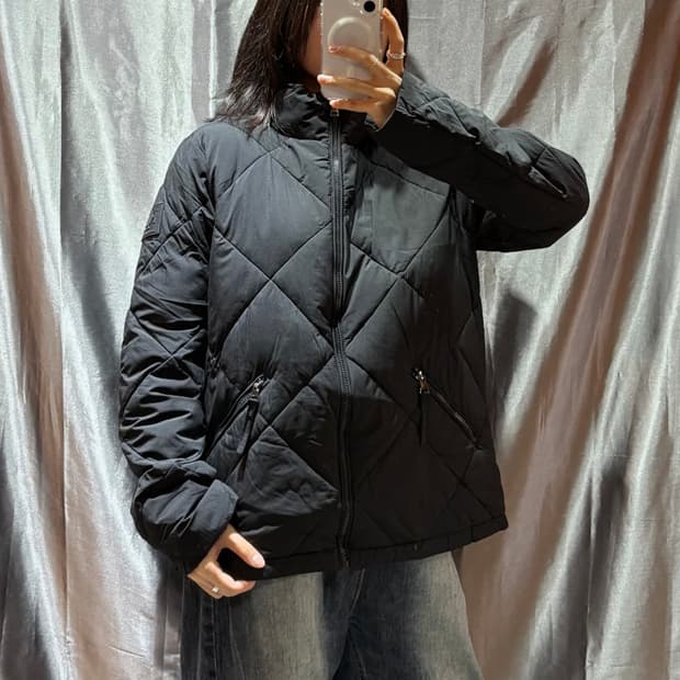 M 폴로랄프로렌 RLL 패치 다이아몬드 퀄링패딩