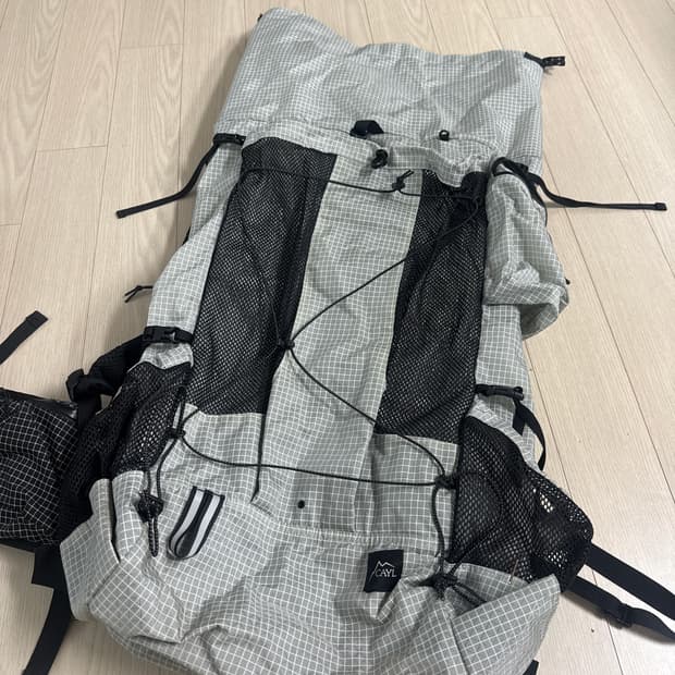 케일 cayl 태백2 (b-grid) 백패킹 배낭 grey ML