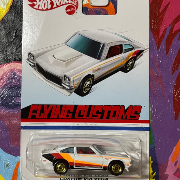 미개봉) 커스텀 v-8 베가 다이캐스트 핫휠 인테리어 소품