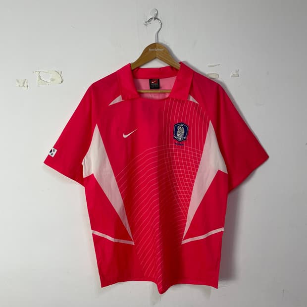나이키 2002 대한민국 국대 홈 져지 유니폼