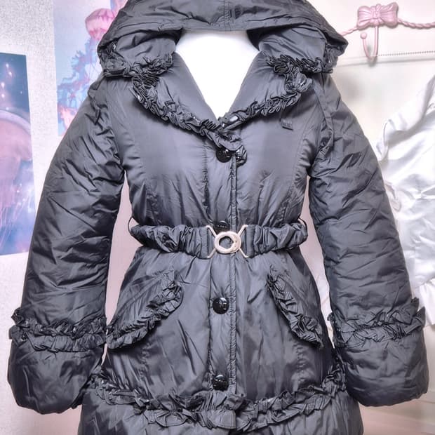 로니 히메갸루 헤이세이 프릴 리본 패딩 트랄라라 리즈리사